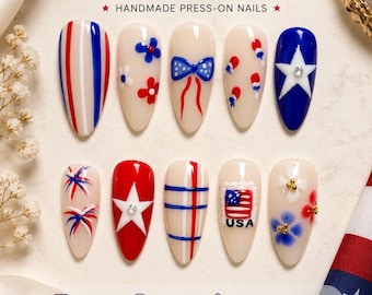 American Bloom Press-On Nails