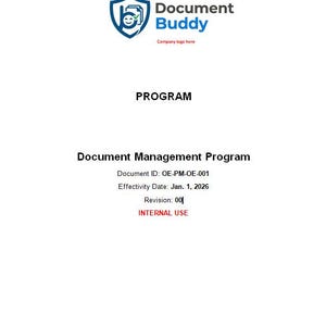 Editable Document Management Program – Customizable Forms, Logs (18 Pages) image 3