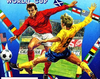 1990 Fussball WM Sticker Album Original - Digitaler Download (PDF)