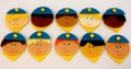 BOY SCOUTS - Fondant Cupcake, and Cookie Toppers - 1 Dozen