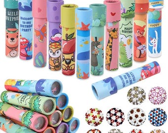 5PCS 10PCS Rotating Kaleidoscope Party Favor Goodie Bag Filler Event Gift Decorative Accessory