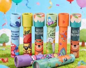 5 STÜCKE 10 STÜCKE Rotierende Kaleidoskop Party Favor Goodie Bag Filler Ereignis Geschenk Dekoratives Accessoire