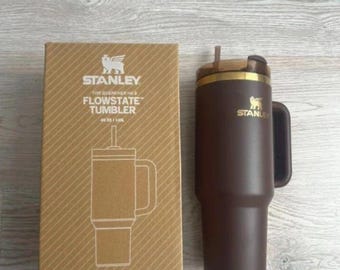 Stanley Chocolate Gold Quencher H2.0 Tumbler | 40oz Limited Edition FlowState Insulated Mug