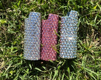 Sparkly Rhinestone Lighter Sleeve