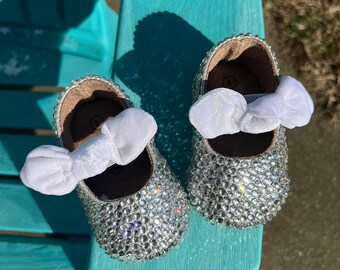 Crystallized Baby Booties