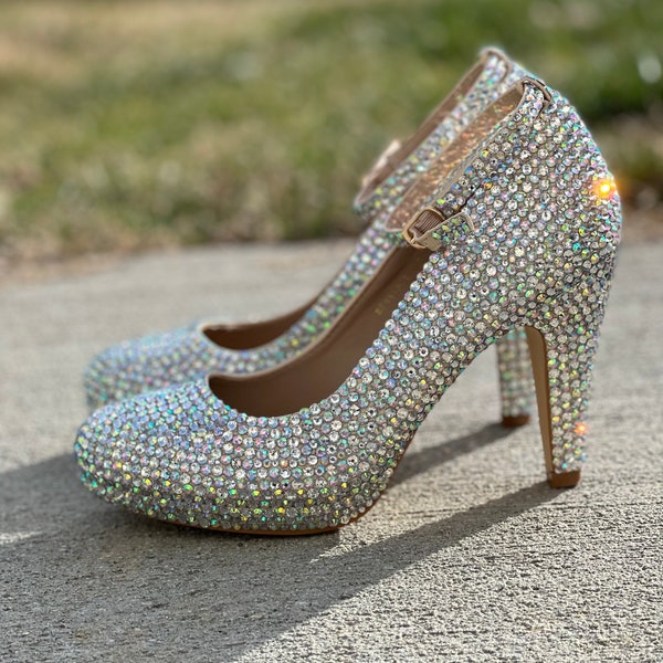 silver mary jane heels