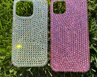Hand Crystallized Phone Case (All Cases Available!)