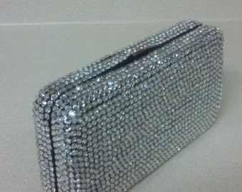 Crystallized Boxy Clutch