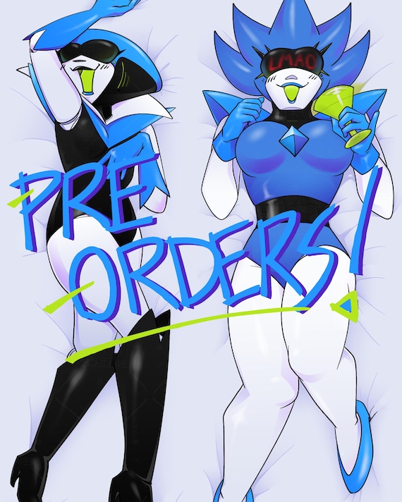 Queen Deltarune Body Pillow Cover Dakimakura