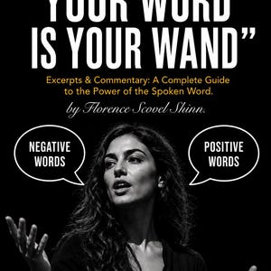 Your Word Is Your Wand Guide | Florence Scovel Shinn Affirmations Workbook | Manifestation & Self Concept PDF | Black Sheep Psychology