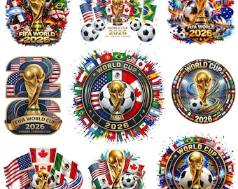 FIFA World Cup 2026 Trophy PNG , Printable Soccer Art, World Cup 26 Graphic , Soccer Fan Art, Soccer Trophy Badge Clipart