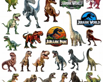 jurassic Dinosaur Clipart Bundle: Jurassic SVG, PNG, & Digital Paper, Jurassic Dinosaur Clipart Bundle, Dinosaur svg png,Dinosaur birthday