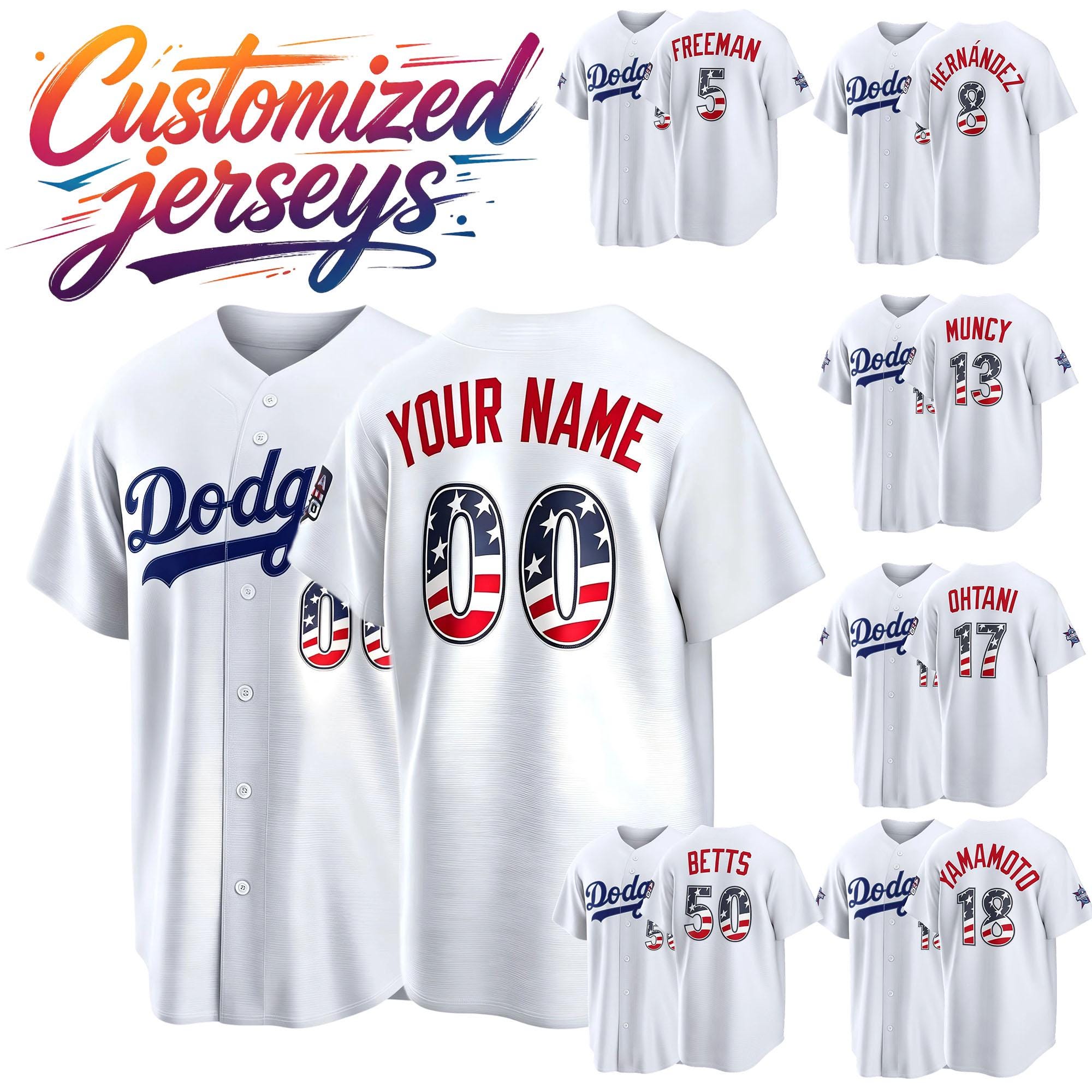 Dodgers jersey - Etsy 日本