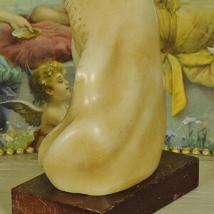 Göttliche Antike Französische Religiöse Wachs Büste / Statue Jungfrau Maria, Die Madonna Circa 1920 Bild 5