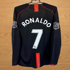 Ronaldo long sleeve jersey manchester united - Etsy 日本