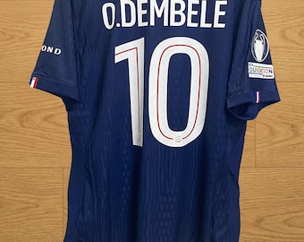 Camisa Dembélé 2025 2026 PSG França Retrô
