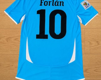Camisa Forlán 2010 Uruguai Retrô