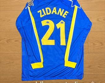 Camisa retrô de Zidane da Juventus, Itália, temporada 1997/1998.