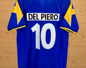 Camisa Del Piero 1995 1996 Juventus Itália Retrô