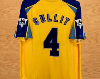 Camisa Gullit 1996 1998 Chelsea Inglaterra Retrô