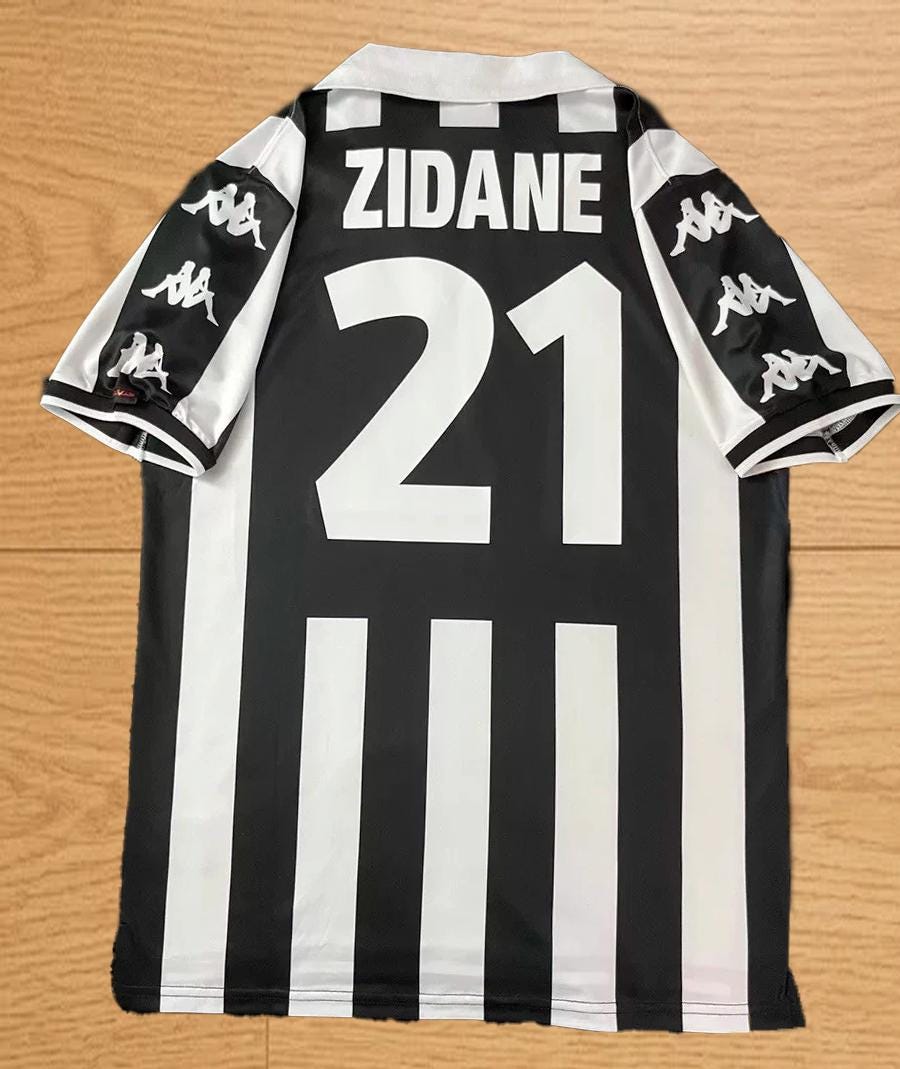 Zidane Jersey Juventus - Etsy