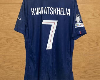 Camisola Kvaratskhelia 2025 2026 PSG França Retro