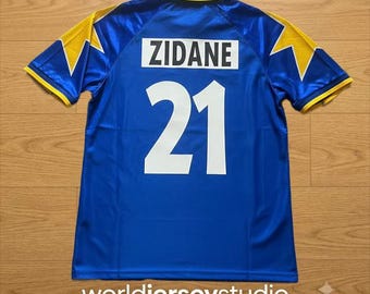 Camisa retrô de Zidane da Juventus, Itália, temporada 1995/1996