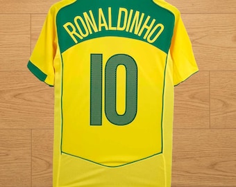 Camisa Ronaldinho 2004 Brasil Retrô