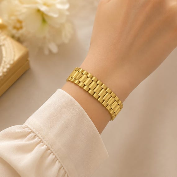 22 ROLEX GENUINE BRACELET LINK 2P YG×SS ロレックス 純正ブレス コマ