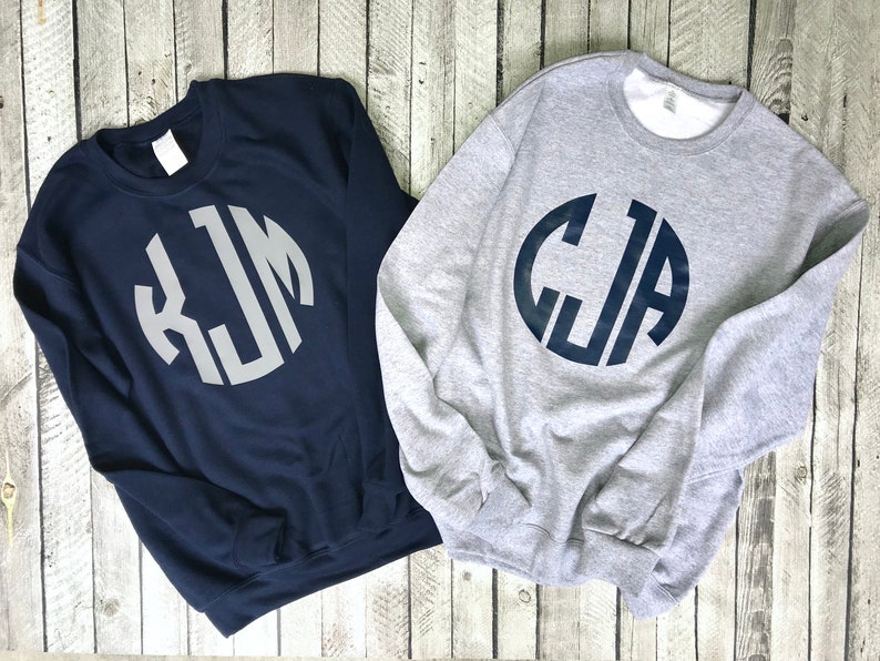 Vinyl Decal DIY Vinyl Shirt Decals Iron On Monogram Heat Etsy