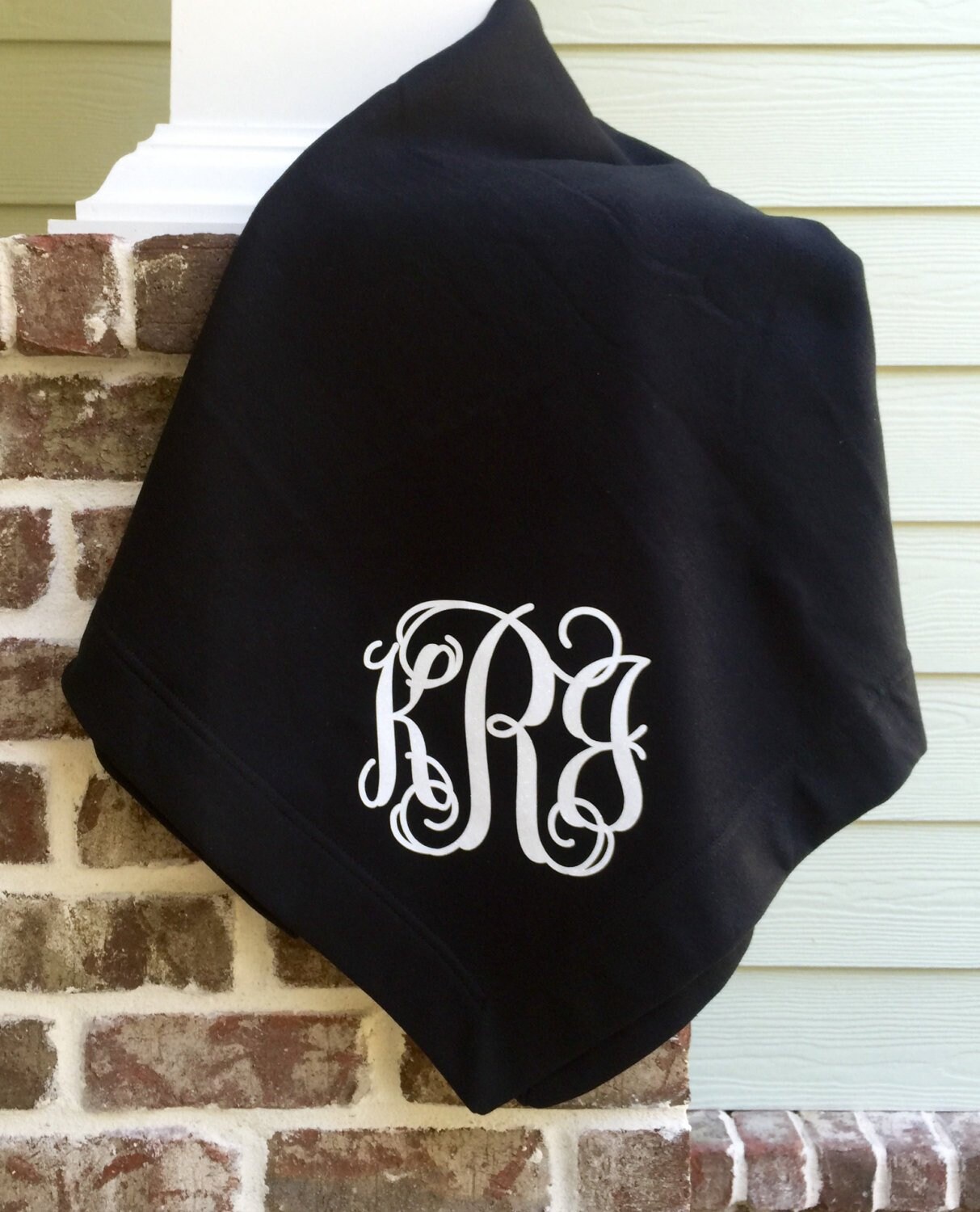 Monogram Throw Blanket, Personalized Blanket, Gifts for ...
