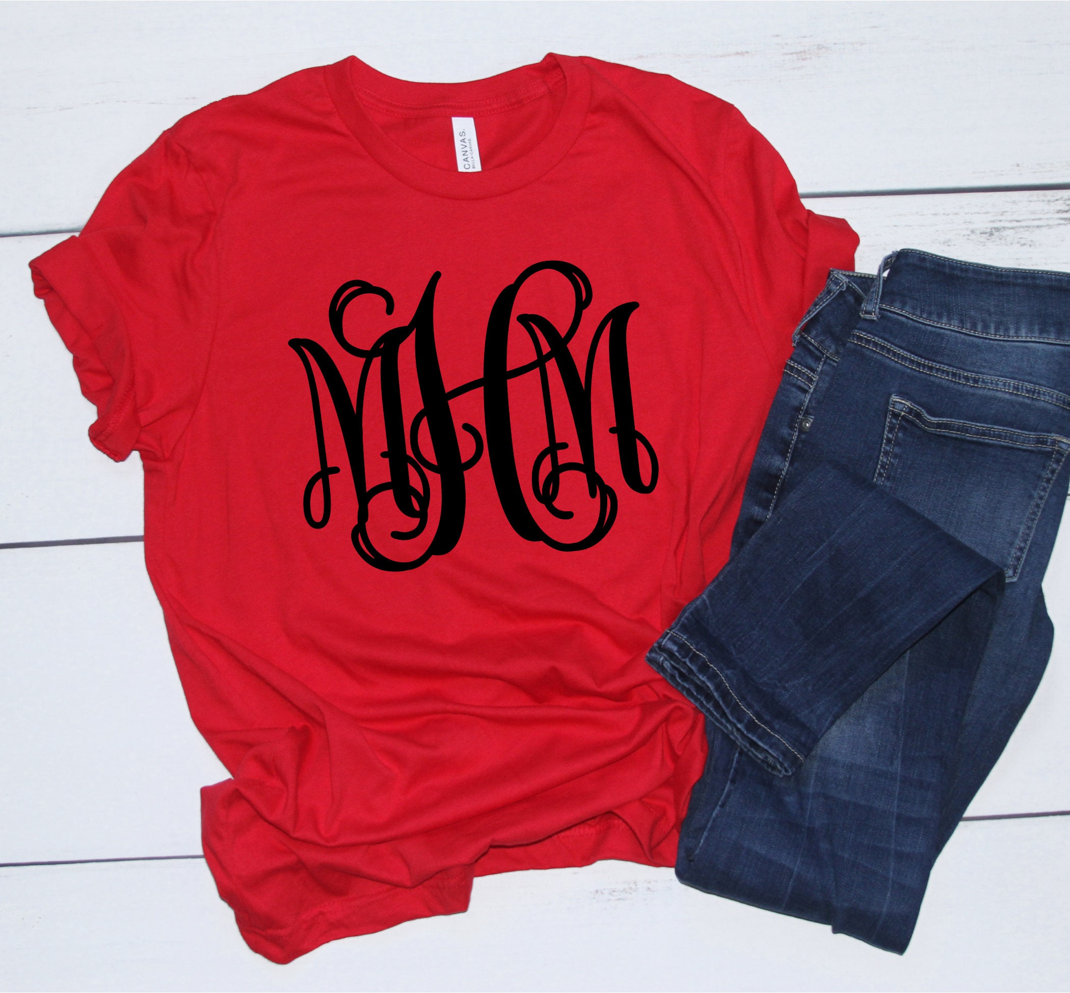 Sale! Monogrammed Shirts, Monogram Shirts for Ladies and Girls