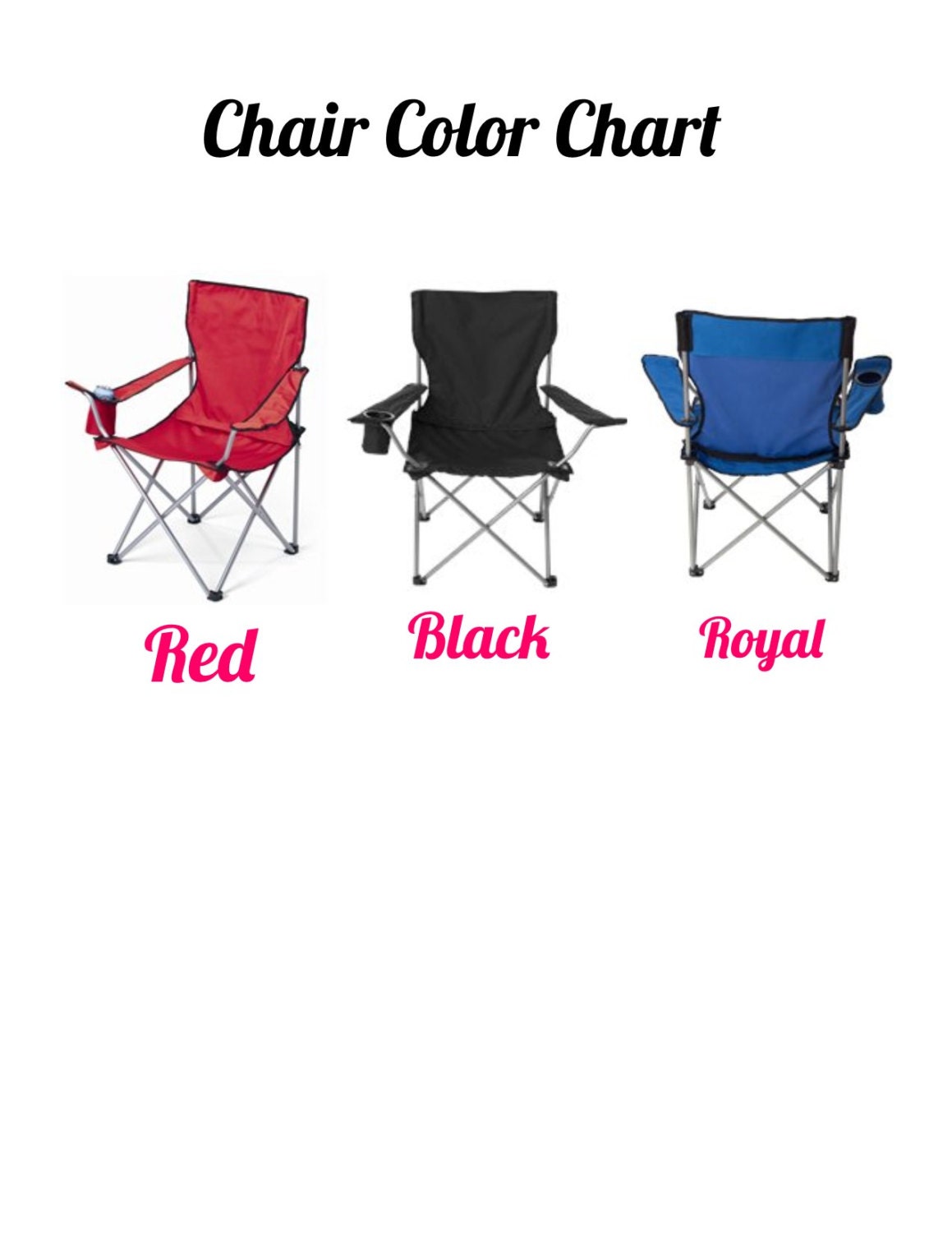 Personalized Chair Custom Folding Chair Twirl Competition Chair
