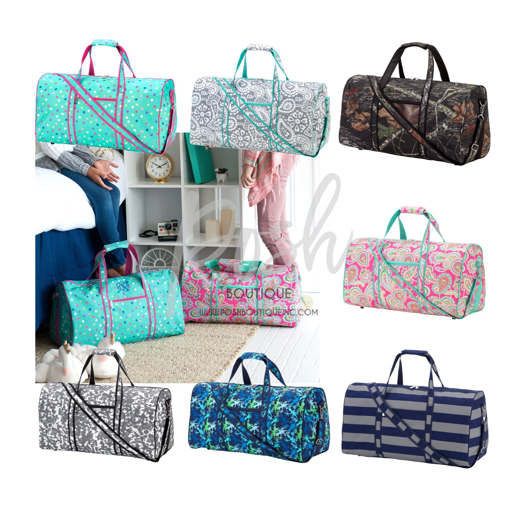 custom weekender bag