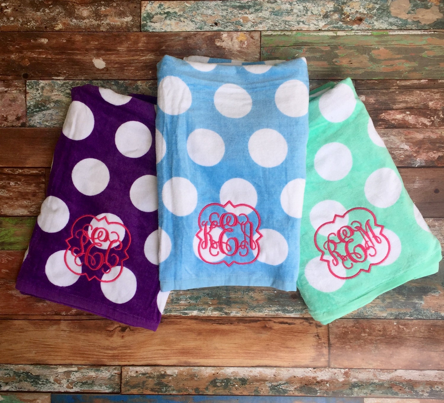 Monogrammed Beach Towels Monogram Beach Towels Beach