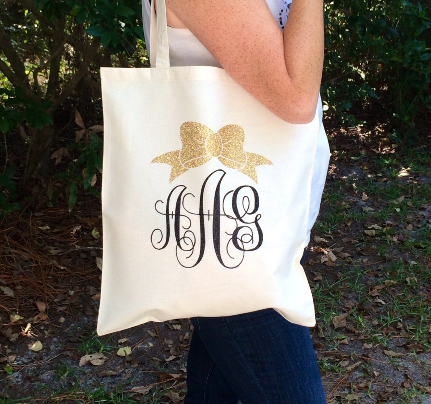 Monogrammed Tote Bag, Glitter Monogram Tote Bag, Bridesmaid Gifts, Christmas Monogrammed Tote Bag, Glitter Monogram Tote Bag, Bridesmaid Gifts, Christmas