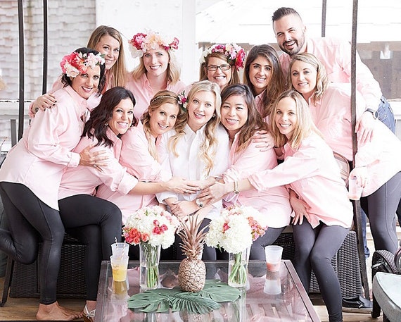 bridal party button up shirts