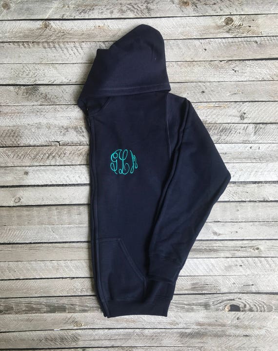 monogrammed hoodies cheap