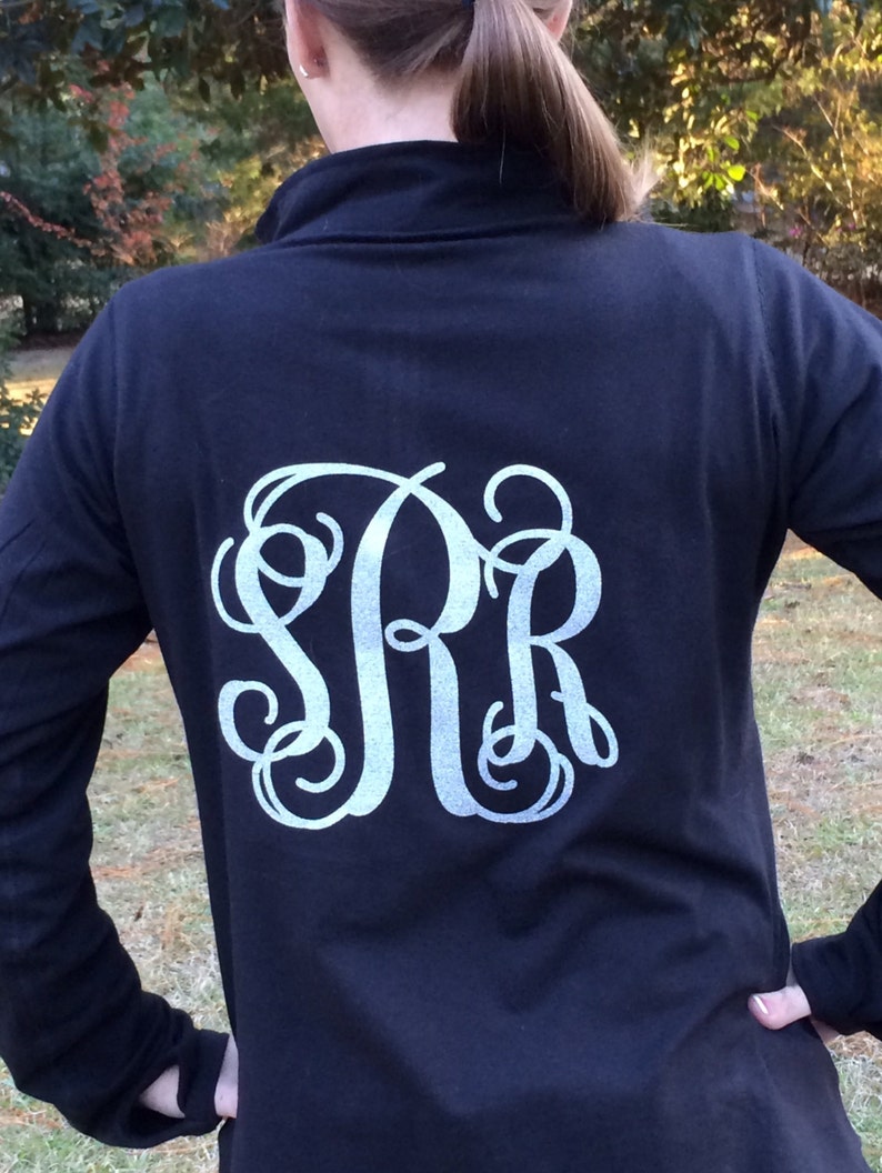 Practice jackets Baton Dance or Quarter zip Monogram Pullover Full zip Monogram Pullover Cheer Monogrammed Warm up Jacket