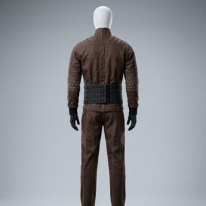 Mandalorian Cosplay Set Din Djarin Flight Suit & Flak Vest Bounty Hunter Beskar Undersuit image 3