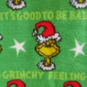 Grinch no sew blanket kit sale
