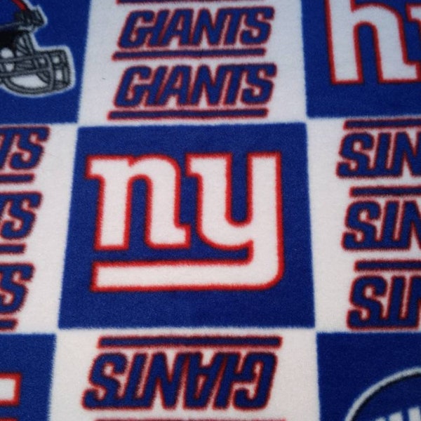 New York Giants NFL Team Helmet Fleece Blanket 60x80 main image 1