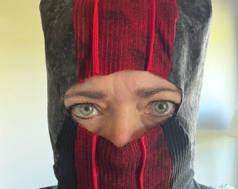 Clancy Mask Balaclava | Ribbed Knit Ski Mask | Fan Art Cosplay