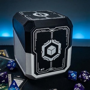 Commander Deck Box · Magnetic Modular Deck Box for MTG EDH · Interchangeable Covers · HexCube · 3D Printed