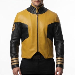 X-Men 97 Cyclops Leather Jacket | Scott Summers Superhero Cosplay Mutant Outfits Men's Costume