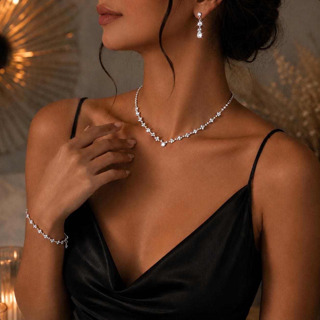 silver necklace for formal dress Necklaces Drop: CW26 2025