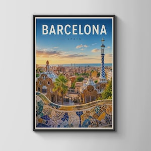 Gaudi poster - Etsy 日本