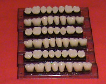 3 sets of  Posterior Acrylic/Resin Teeth Shade A2  Size 22