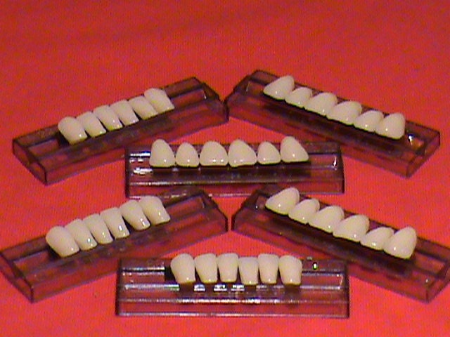 84pcs Resin Teeth Set * Professional Denture Care Kit - Full Set With Synthetic Teeth For Enhanced Comfort And Maintenance Complete Care Kit With 3 Different Sizes I.168128294