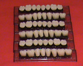 3 set of Posterior (Molars) Acrylic/Resin Teeth, Shade  A3, Size 22